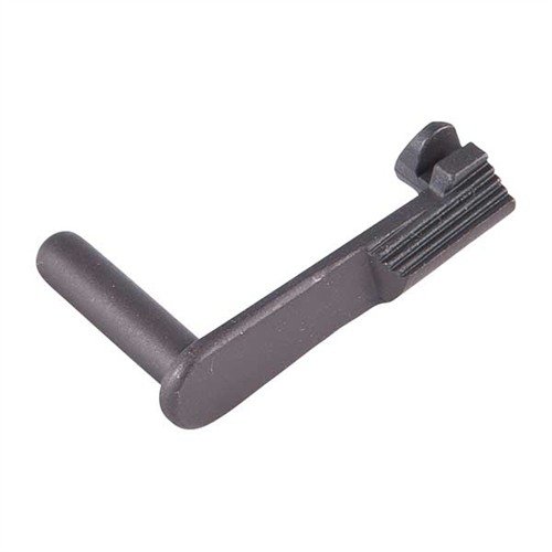 Riproduzione esatta del fermo scorrimento standard, realizzato in acciaio trattato, per una chiusura sicura e un'ottima compatibilità con le canne personalizzate.