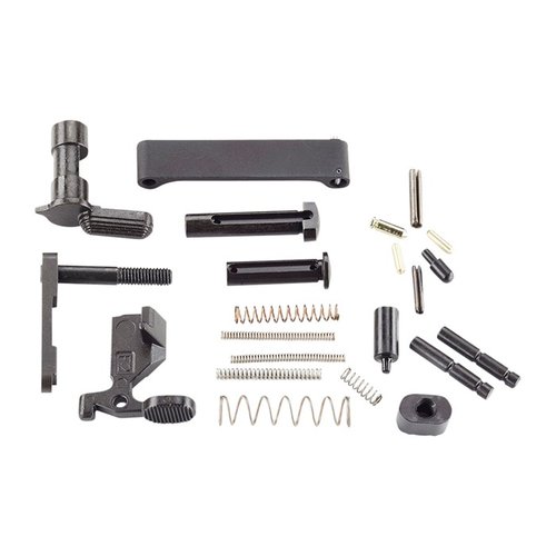 Il kit AR-15 Receiver Small Parts di Wilson Combat include tutti i componenti essenziali per completare il tuo fucile personalizzato, garantendo qualità e conformità agli standard militari.