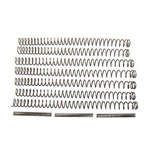 Le molle a rate variabili offrono maggiore protezione contro il battere del telaio, un bloccaggio più costante e un'alimentazione migliorata, facilitando il ciclo manuale.