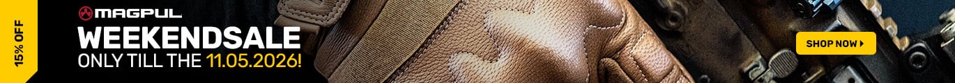 WEEKENDSALE! ONLY THIS WEEKEND -15% ON ALL MAGPUL