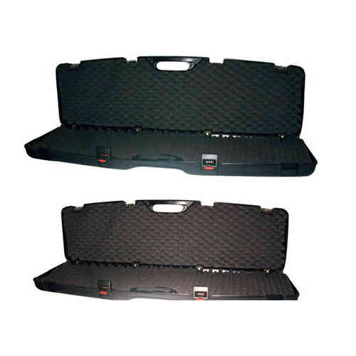 Scopri la VALIGIA PER CARABINA MEGALINE: robusta e sicura, con dimensioni 118x30x11 cm, 2 clips e 2 combinazioni per una protezione ottimale della tua attrezzatura.