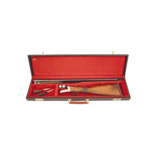 Scopri la VALIGIA IN PELLE MEGALINE, progettata per fucili a canna liscia fino a 76 cm, offre eleganza e protezione ottimale per il tuo armamento.