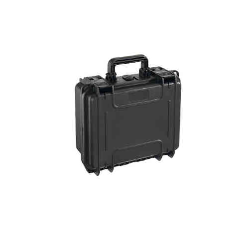 La VALIGIA SERIE TS 300x225x132 con spugna nera di MEGALINE offre una protezione sicura per i tuoi strumenti e accessori, ideale per il trasporto e la conservazione.