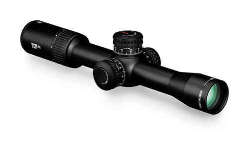 Il Viper PST Gen II 2-10x32 FFP EBR 4 Moa di VORTEX offre un'ottica versatile con reticolo illuminato, ottima chiarezza e resistenza agli urti per ogni situazione di tiro.
