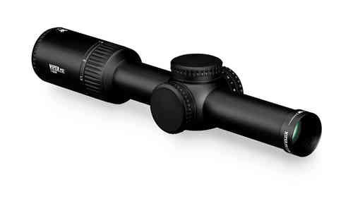 Il Viper PST Gen II 1-6x24 VMR 2 Mrad di VORTEX offre un'ottica versatile con ingrandimento variabile, reticolo illuminato e costruzione resistente per prestazioni superiori.