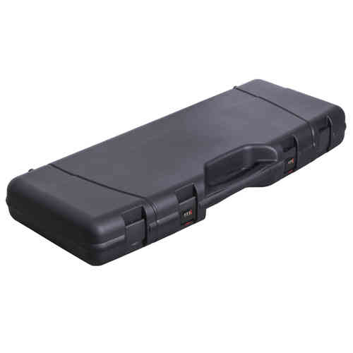 La VALIGIA COMPATTA IN POLIPROPILENE di MEGALINE è ideale per il trasporto sicuro di armi, grazie ai suoi 2 clips e 2 combinazioni per una protezione ottimale.