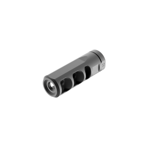 L'IMPERIUM MUZZLE BRAKE di AUDERE calibro .30 con filettatura M15X1 riduce il rinculo e migliora la stabilità, offrendo prestazioni superiori per ogni tiratore.