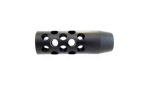 Il HMB Freno di Bocca AUDERE per calibro .30 con filettatura M15x1 offre una riduzione del rinculo e un miglior controllo, ideale per ogni tiratore.