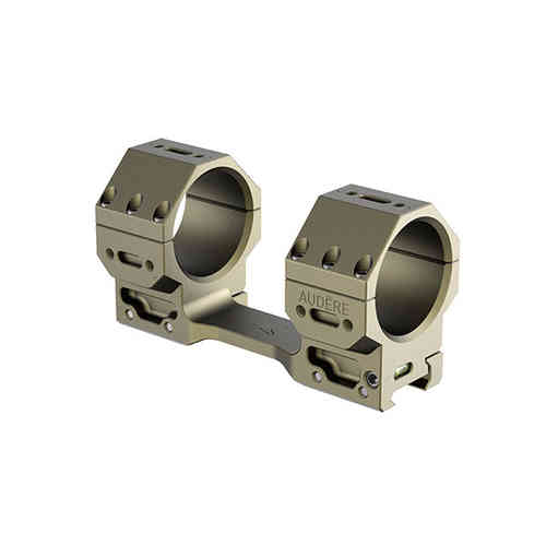 Il montaggio ADVERSUS offre un diametro di 40 mm e un'altezza di 38 mm, perfetto per ottiche con 0 MOA, in un elegante finish bronzo.