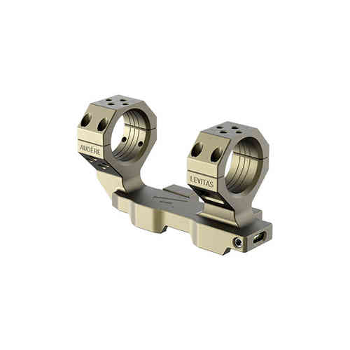 Il LEVITAS CANTILEVER SCOPE MOUNT di AUDERE, con diametro 30 e 0 MOA, offre stabilità e precisione per il tuo ottica, in un elegante colore bronzo.