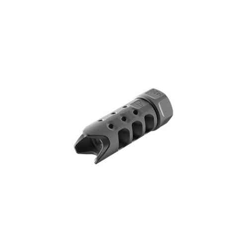 Il QUARTER STROKE MUZZLE BRAKE calibro .223 con filettatura M15X1 riduce il rinculo e migliora la stabilità, ottimizzando la precisione dei colpi.