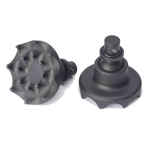 I piedi snodati dentati ROME offrono stabilità e versatilità per il tuo setup, garantendo un supporto sicuro e regolabile per ogni situazione di tiro.