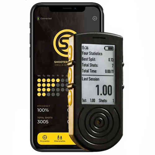 Il SG Smart Shot Timer 2 offre visibilità eccezionale, durata della batteria di 30 giorni, design resistente e amplificatore acustico per allenamenti di gruppo.