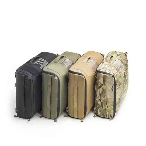 Il Trauma Sheet Bag KIT - 35 in Ranger Green di BLACKFOLIUM è progettato per la massima organizzazione e accessibilità in situazioni di emergenza.