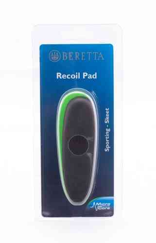 Il CALCIOLO MICROCORE(r) TIRO di BERETTA offre comfort e prestazioni superiori per il tiro sportivo, con uno spessore di 23mm per una migliore gestione del rinculo.