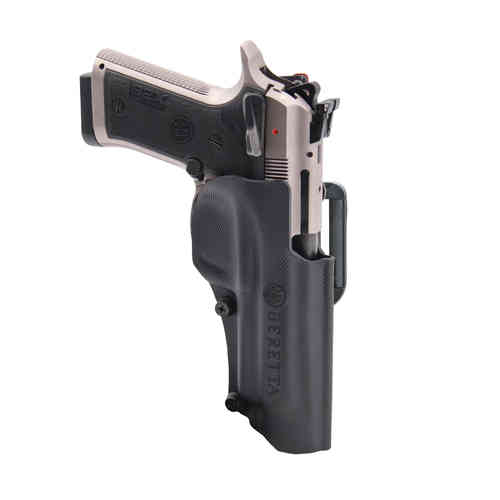 La FONDINA CIVILIAN SERIE 92X PERFORMANCE - DX di BERETTA offre comfort, sicurezza e un accesso rapido all'arma, ideale per l'uso quotidiano e il tiro sportivo.