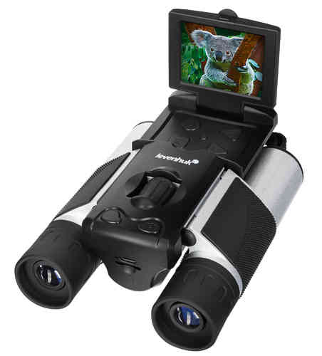 Il Binocolo Levenhuk Atom Digital DB20 LCD offre immagini nitide e dettagliate, con schermo LCD integrato per una visione facile e immediata in ogni situazione.